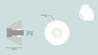 Sleipner Side-Power Anodi alumiini, SE20/25/30/40/50