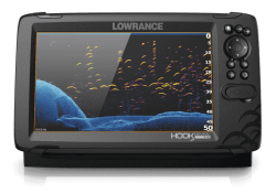 Lowrance HOOK Reveal 9" TripleShot kaikuluotain/karttaplotteri