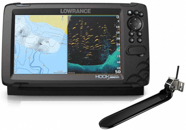 Lowrance HOOK Reveal 9 TripleShot kaikuluotain/karttaplotteri