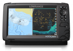 Lowrance HOOK Reveal 9" TripleShot kaikuluotain/karttaplotteri