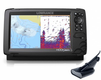 Lowrance HOOK Reveal 9" HDI kaikuluotain/karttaplotteri