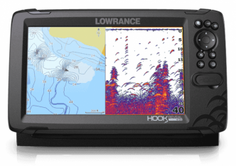 Lowrance HOOK Reveal 9" HDI kaikuluotain/karttaplotteri