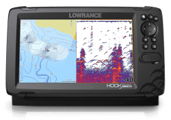 Lowrance HOOK Reveal 9" TripleShot kaikuluotain/karttaplotteri