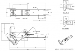 Anchorlift keularulla max 15 kg Bruce, Anchorlift™ CX, Claw tai Rocna tyylisille ankkureille