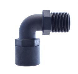 TRUDESIGN Kulmaliitin 90° 2" uros/naaras