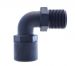 TRUDESIGN Kulmaliitin 90° 1 1/2" uros/naaras