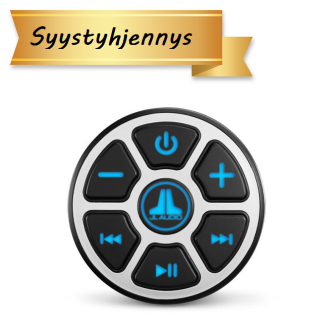 JL Audio MBT-CRXv2 vesitiivis Bluetooth-soitin käyttöpaneelilla