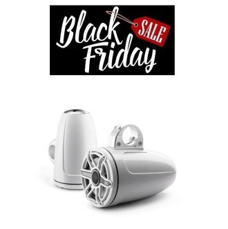 JL Audio 7.7" koteloitu M6-770ETXv3 valkoisella Sport-ritilällä ja rungolla