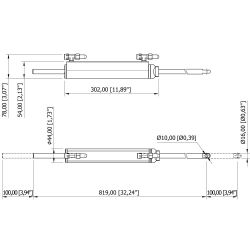 MaviMare GF150BET sisäperämoottorin hydrauliohjaus