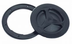 Tarkastusluukku musta, 140 mm