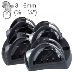 Clamcleat Inline Twin köysilukko