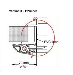 HATCH LINER 68 mm