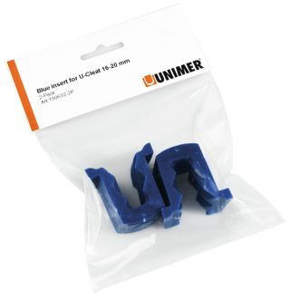 Unimer Joustimen lukitsin U-Cleat 16–20 mm