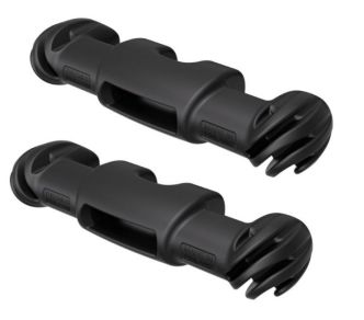 Snubber Fender lepuuttajan kiinnikepari, musta