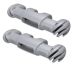 Snubber Fender lepuuttajan kiinnikepari, harmaa