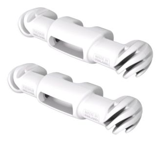 Snubber Fender lepuuttajan kiinnikepari, valkoinen