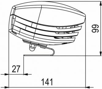 Äänitorvi SHARK ASA 12V