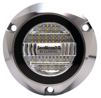 Lumitec SeaBlaze X2 LED-vedenalainen valo, kromattu/Spectrum