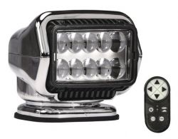 Golight LED Stryker ST radio-ohjattava valonheitin, kromi