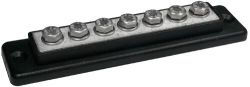 KYTKENTÄKISKO 7 x 6 MM2, MUSTA