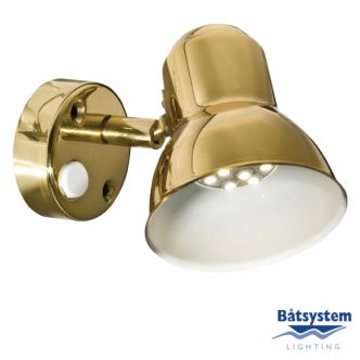 Båtsystem CLASSIC kohdevalo LED, messinki