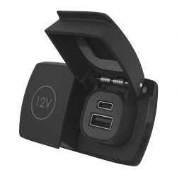 FLIP PRO DUO USB-A/C + 12V PISTOKE
