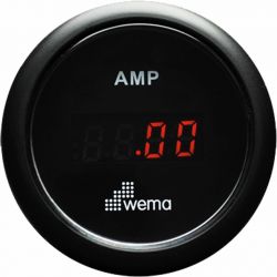 AMPPEERIMITTARI  +/- 150 AMP, MUSTA