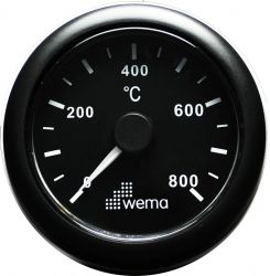 PYROMETRI 0 - 800°, MUSTA