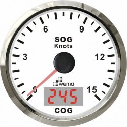 GPS NOPEUSMITTARI 15 S, VALK/RST