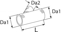 Webasto Y-haara, oksamalli 90 x 60 x 90 mm