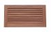 Teak Venttiiliritilä 28 × 16 cm
