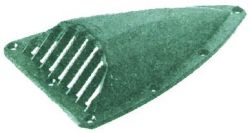 Venttiiliritilä mustaa muovia