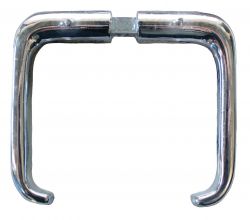 Kromattu ovenkahva 9 mm