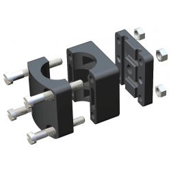 Nawa kaidekiinnike 22mm putkelle