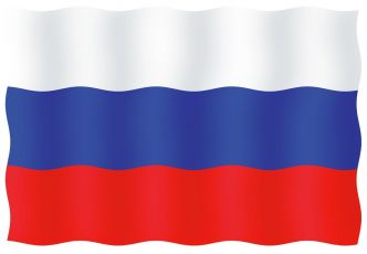 Vierailulippu Venäjä 20 x 30 cm
