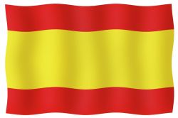 Vierailulippu Espanja 20 x 30 cm