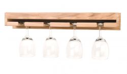 TIIKKINEN VIINILASIHYLLY 42 CM