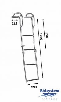 Båtsystem Keulatikas kädensijalla 1200 mm