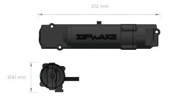ZIPWAKE SERVOYKSIKKÖ + 3m KAAPELI