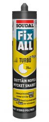 SOUDAL FIX ALL TURBO 290 ML MUSTA