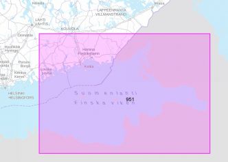 Yleismerikartta 951, Itäinen Suomenlahti 1:250 000, 2015
