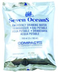 Pelastusveneen juomavesi 'Seven Oceans'
