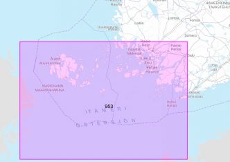 Yleismerikartta 953, Saaristomeri 1:250 000, 2018