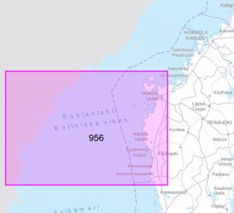 Yleismerikartta 956, Pohjoinen Selkämeri 1:250 000, 2023