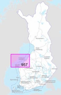 Yleismerikartta 957, Merenkurkku 1:250 000, 2022