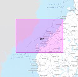 Yleismerikartta 957, Merenkurkku 1:250 000, 2022