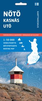 Veneilykartta Nötö Kasnäs Utö 2022