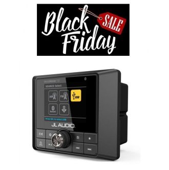 JL Audio MediaMaster® 50 vesitiivis äänilähde täysvärinäytöllä ja 4 x 25 W päätevahvistimella