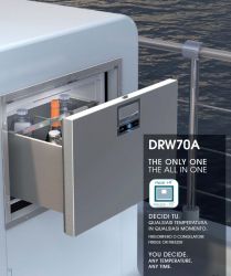 Esimerkkiku DRW70A All-In-One kylmiön asennuksesta