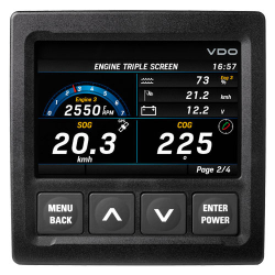 Veratron VDO OceanLink 4.3" TFT monitoiminäyttö